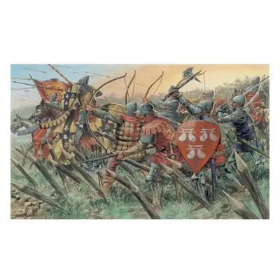 Model Kit figurky 6027 - ENGLISH KNIGHTS AND ARCHERS (100 YEARS WAR) (1:72)