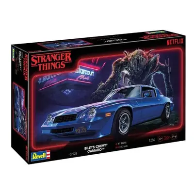 Plastic ModelKit STRANGER THINGS auto 07728 - Chevy Camaro Z/28 (1:24)