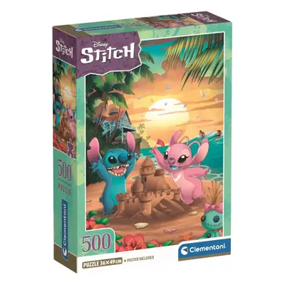 Puzzle 500 Disney LILO & STITCH - Stitch a Angel