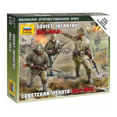 Wargames (WWII) figurky 6103 - Soviet Infantry 1941 (1:72)