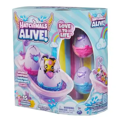 HATCHIMALS zvířátka ve vaně se změnou barvy