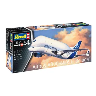 Plastic ModelKit letadlo 03817 - Airbus A300-600ST "Beluga" (1:144)