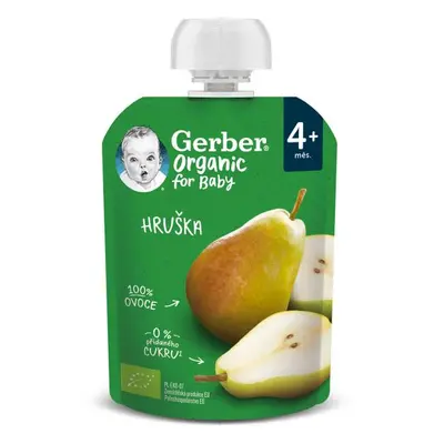 GERBER Organic Kapsička hruška 90 g