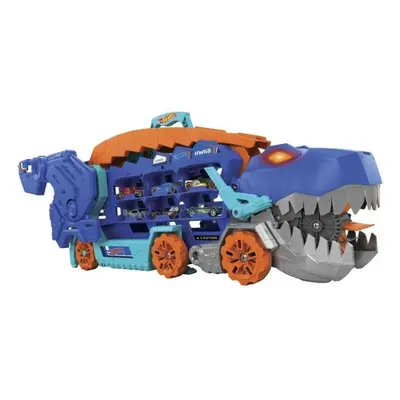 Mattel Hot Wheels City T-rex tahač se světly a zvuky