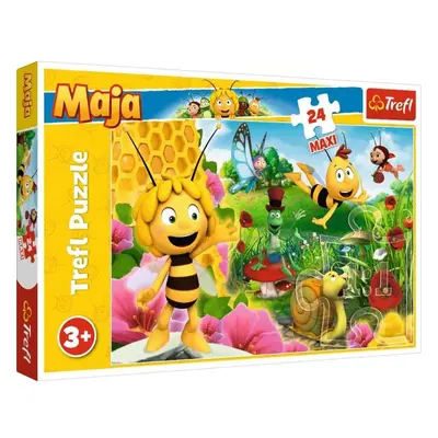 Trefl Puzzle 24 MAXI Ve světě včelky Máji