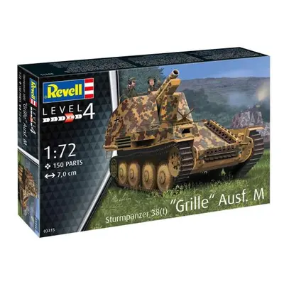 Plastic modelky military 03315 - Sturmpanzer 38 (t) Grille Ausf. M (1:72)