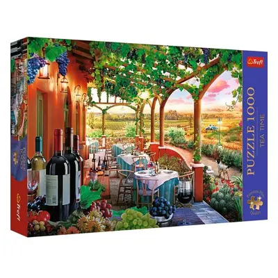 Trefl Puzzle 1000 Premium Plus - Čajový čas: Italský vinohrad