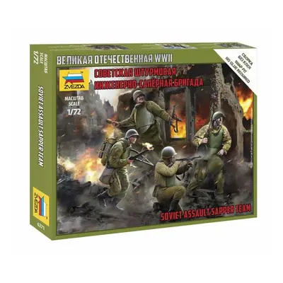 Wargames (WWII) figurky 6271 - Soviet Assault Group (1:72)