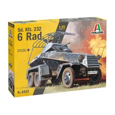 Model Kit military 6433 - Sd. Kfz. 232 6 Řád. (1:35)