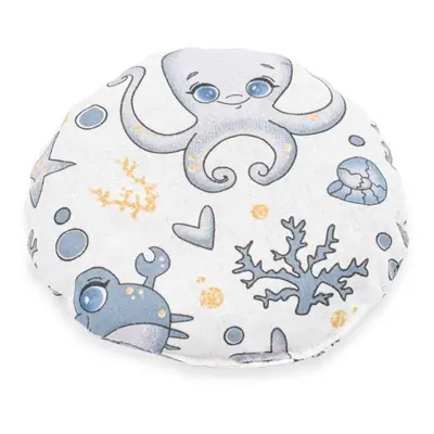 Hřejivý a chladicí polštářek Termofor s třešňovými peckami New Baby BASIC blue