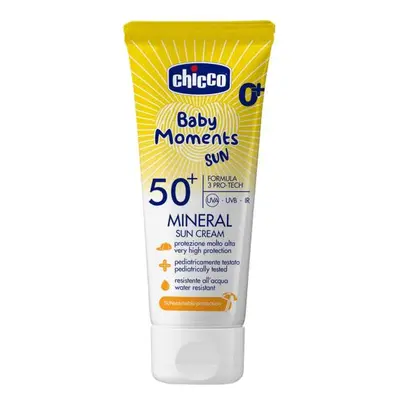 CHICCO Krém dětský na opalování s minerály SPF50+ 75ml, 0m+