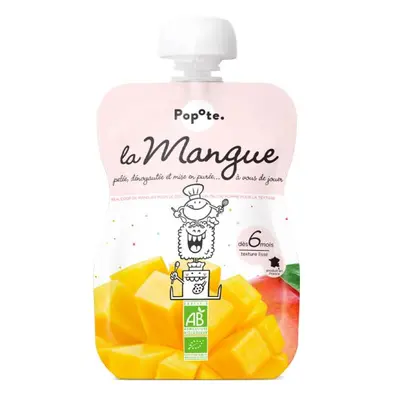 POPOTE Kapsička bio mango 120 g, 6+