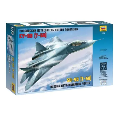 Model Kit letadlo 7275 - Sukhoi T-50 Russian Stealth Fighter (1:72)