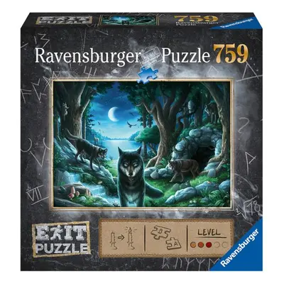 Ravensburger Exit Puzzle: Vlk 759 dílků