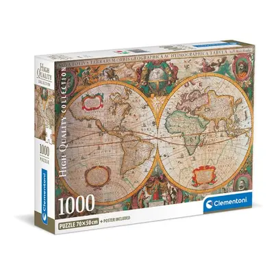 Clementoni - Puzzle 1000 Old map