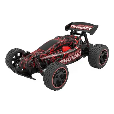 R/C terénní auto buggy 1:18 LUMINOUS RACING 2,4GHz - ČERVENÉ