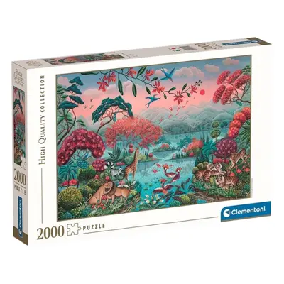 Puzzle 2000 Mírumilovná džungle