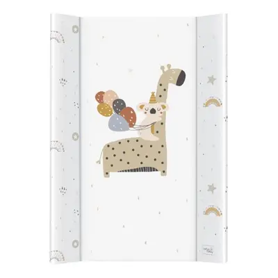 CEBA Podložka přebalovací 2-hranná s pevnou deskou (50x70) Comfort Giraffe