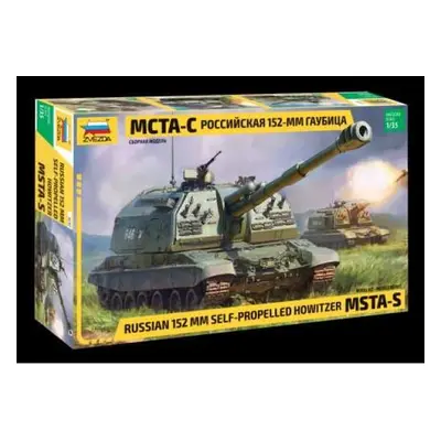 Model Kit military 3630 - MSTA-S je sovětský/Russian self-propelled 152mm artillery zbraň (1