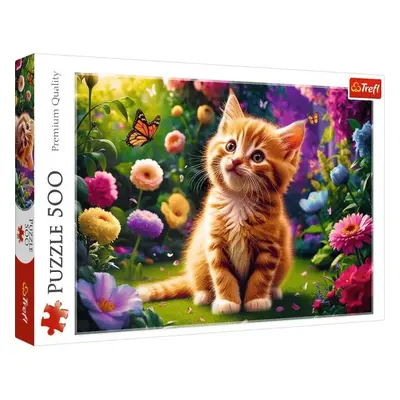 Trefl Puzzle 500 Roztomilá kočička