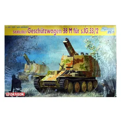 Model Kit military 6429 - Sd.Kfz.138/1 GESCHÜTZWAGEN 38 M für S.IG 33/2 (SMART KIT) (1:35)