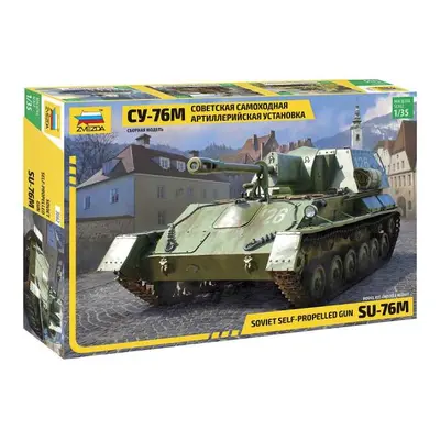 Model kit military 3662 - Su-76 Sovět self propelled gun (1:35)