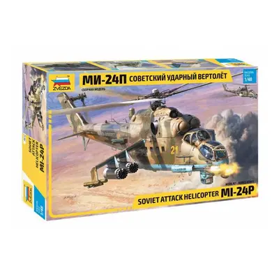 Model Kit vrtulník 4812 - MIL Mi-24P Russ.Attack Helicopter (1:48)