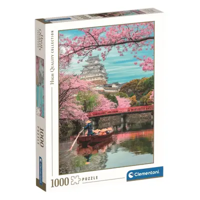 CLEMENTONI Puzzle Hrad Himeji na jaře 1000 dílků