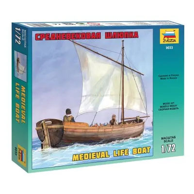 Model Kit loď 9033 - Medieval Life Boat (1:72)