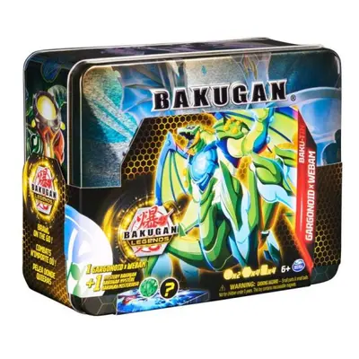 Bakugan plechový box s exkluzivním bakuganem s4