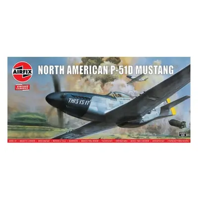 Classic Kit VINTAGE letadlo A14001V - North American P-51D Mustang (1:24)