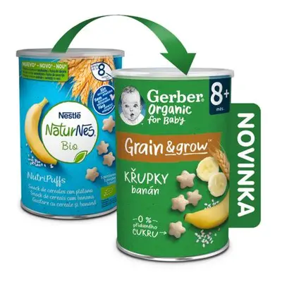 GERBER Organic křupky banánové 35 g