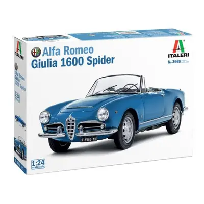 Modelový kit auta 3668 - Alfa Romeo Giulia 1600 Spider (1:24)