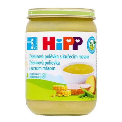 Polévka BIO zeleninová s kuřecím masem 190g Hipp