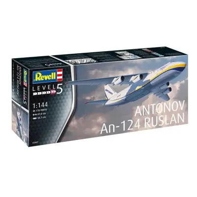 Plastic ModelKit letadlo 03807 - Antonův An-124 Ruslan (1:144)