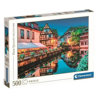 Clementoni - Puzzle 500 Štrasburk - Staré město