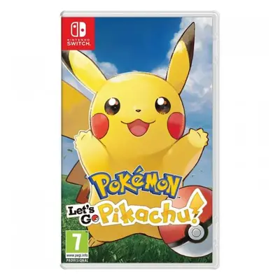 SWITCH Pokémon Let's Go Pikachu!