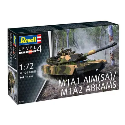 Plastic ModelKit tank 03346 - M1A2 Abrams (1:72)