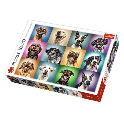 Trefl Puzzle Funny dogs 1000, výrobce Trefl.