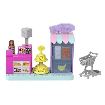 Barbie mini Barbieland herní set - Supermarket