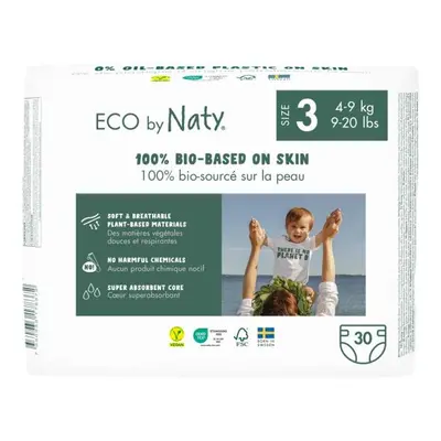 ECO BY NATY Jednorázové pleny 3 (4-9 kg) 30 ks