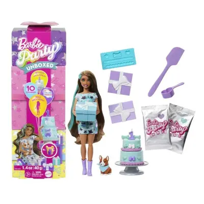 Barbie Party Reveal - tyrkysová