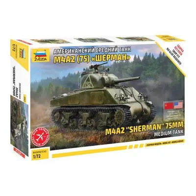 Model Kit tank 5063 - M4 A2 (75mm) Sherman Medium Tank (1:72)