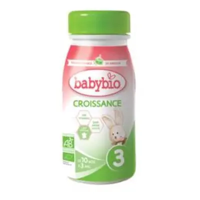 BABYBIO Croissance 3 tekuté kojenecké bio mléko (0,25 l)