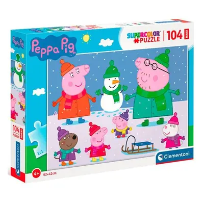 Puzzle Maxi 104, Prasátko Peppa