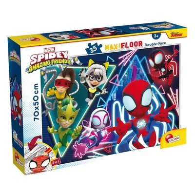 Spider-man Spidey Puzzle MAXI-FLOOR 70x50cm 35 dílků dílků