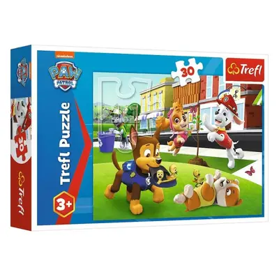 Trefl Puzzle Paw Patrol 30 ks. Psi v akci.