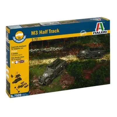 Fast Assembly military 7509 - M3A1 HALF TRACK (1:72)