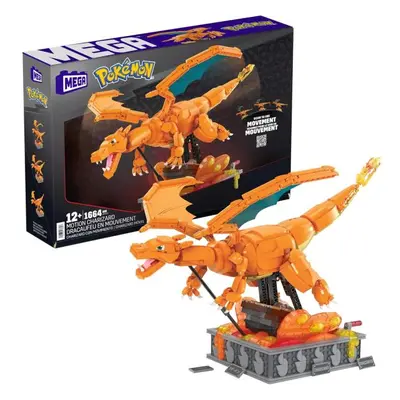 Mattel Pokémon Mega Construx Construction Set Pohyblivý Charizard 30 cm