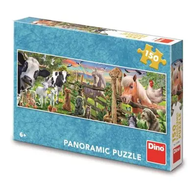 Dino Farma 150 panoramic Puzzle